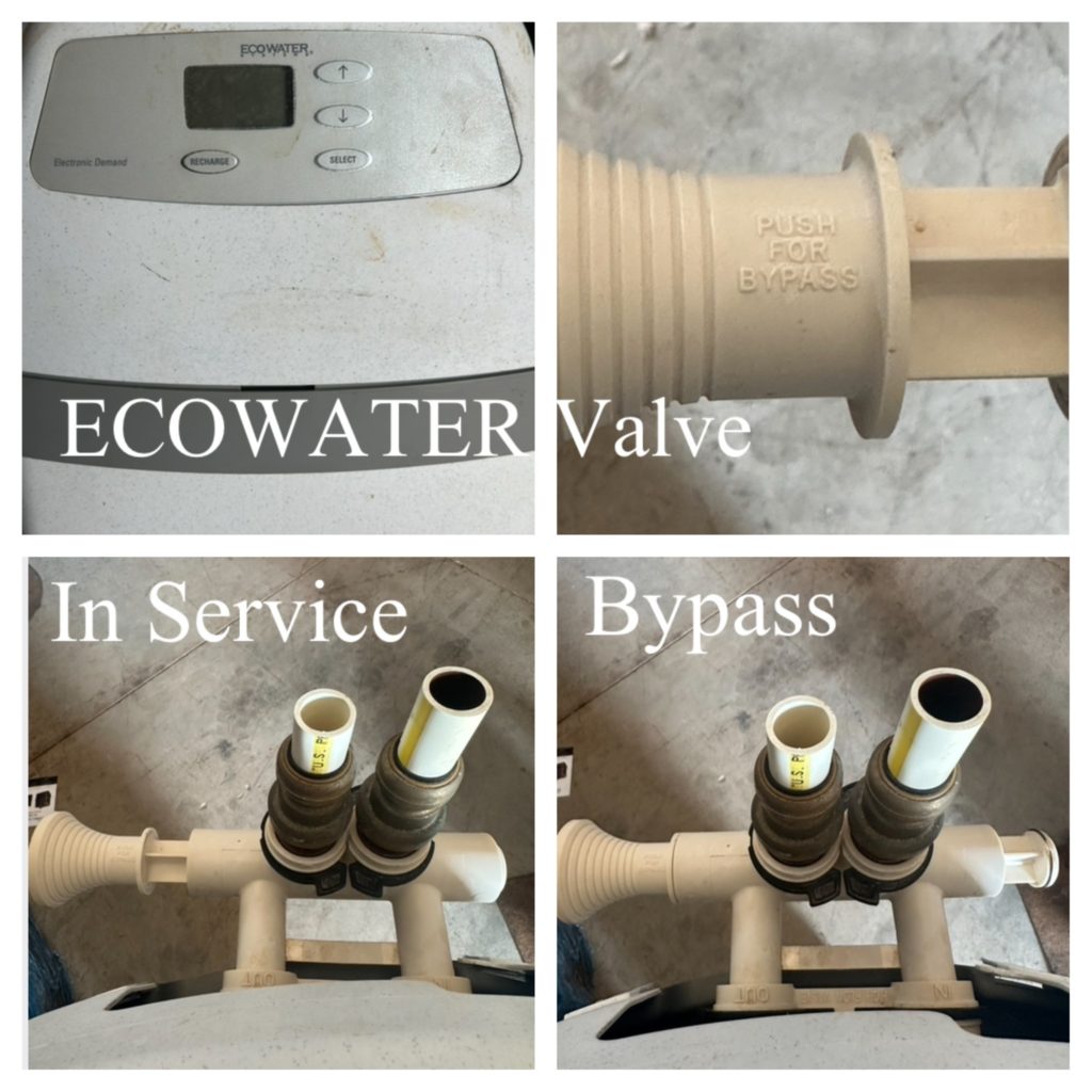 Ecowater Filtration System Bypass in North Georgia 