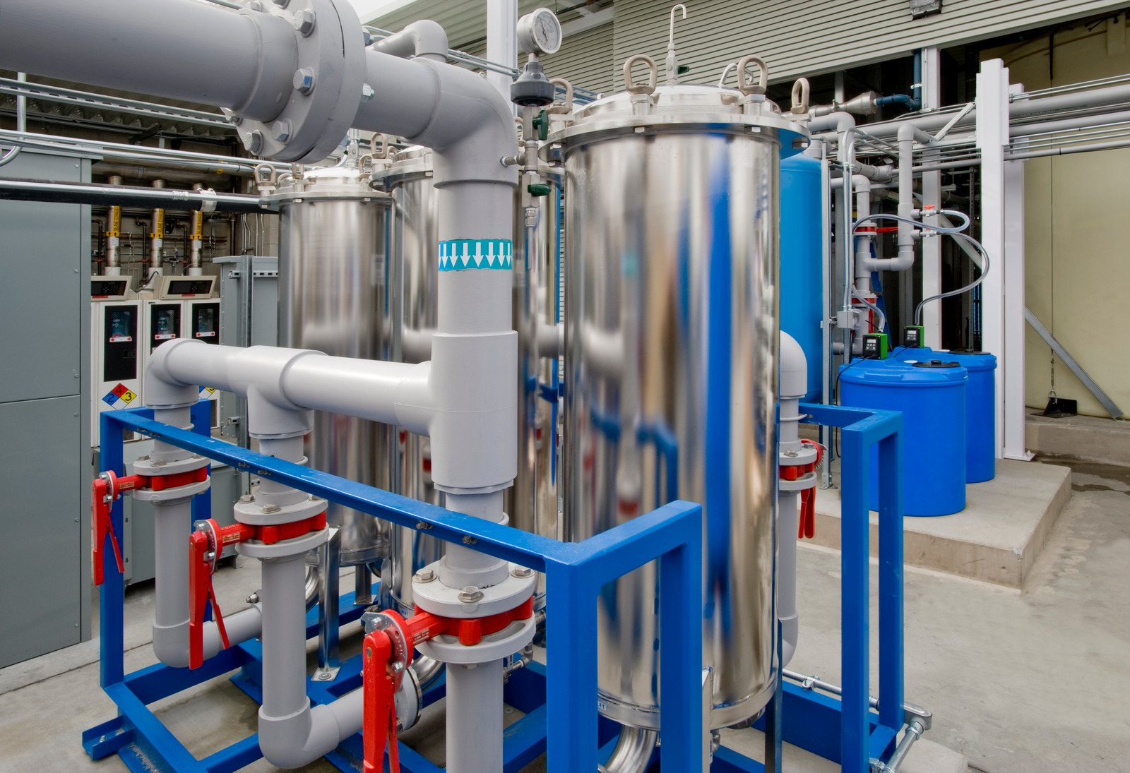 commercial water filtration project